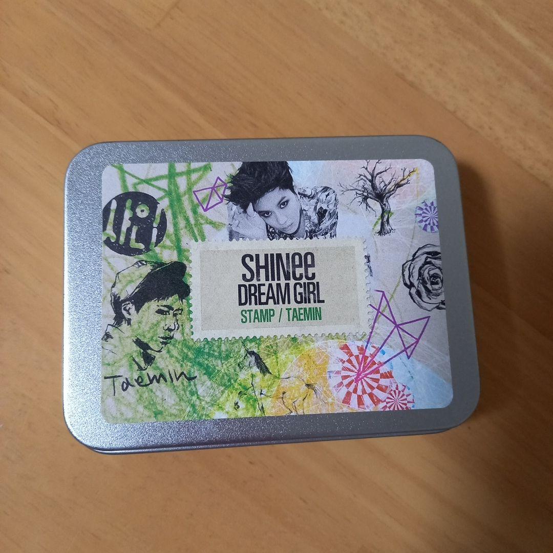 

[USED] SHINee Taemin DREAM GIRL Stamp TAEMIN Official Merchandise