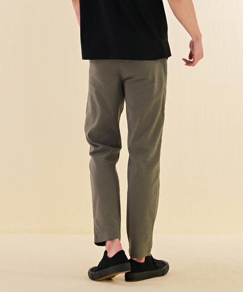 CHASECULT Men'S Linen-Like Full Elastic Waist Pants-Dbrk2222C0V