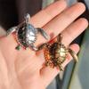 Retro Sea Turtle Diamond Drip Oil Brooch - Unique and Creative Fashion Accessory