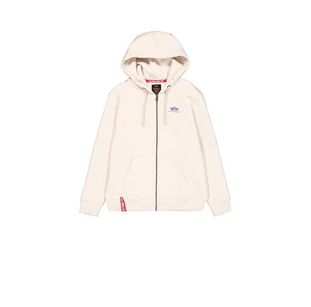 Худи Alpha Industries Basic Small Logo Zip Hoodie EU XXXL