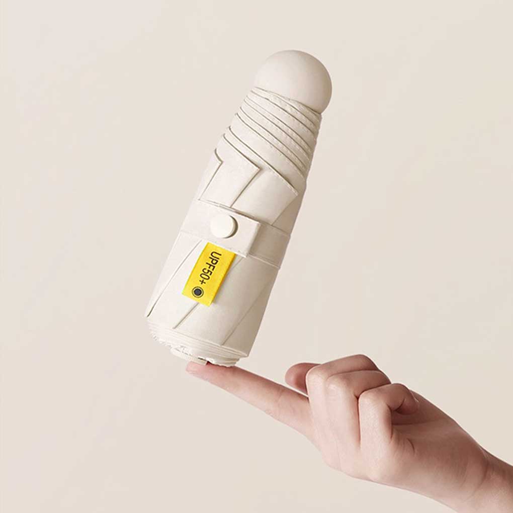 

Зонт от солнца, солнцезащитный, портативный, для взрослых, для путешествий, на открытом воздухе, с ручным управлением, защита от солнца и дождя, 5-кратное снаряжение с чехлом для переноски