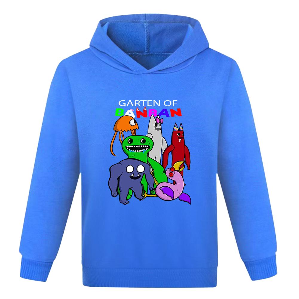 Garten Of BanBan Hoodies Kids Clothes Pullover Banban Garden Children Hoody Sweatshirt Boys Girls Hoodie Streetwear Autumn