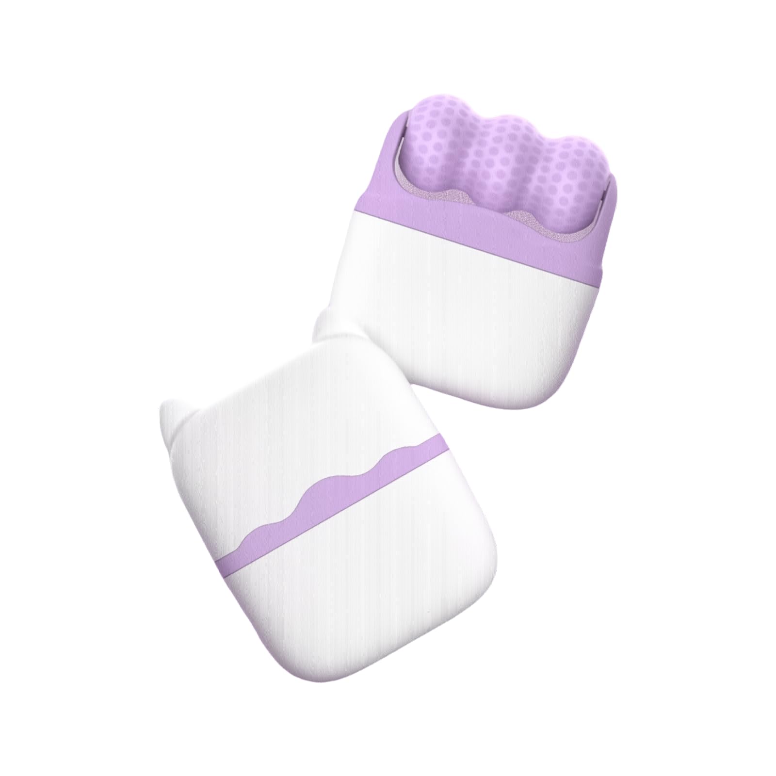 Маленький портативный двойной ледяной ролик для лица, ледяной компресс, машина для красоты лица, снятие отеков, охлаждение, ролик для всего тела, шеи, лица, тела, мужчин