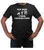 New Body Under Construction T-Shirt Novelty Gym, Keep Fit, Weight Training Tee