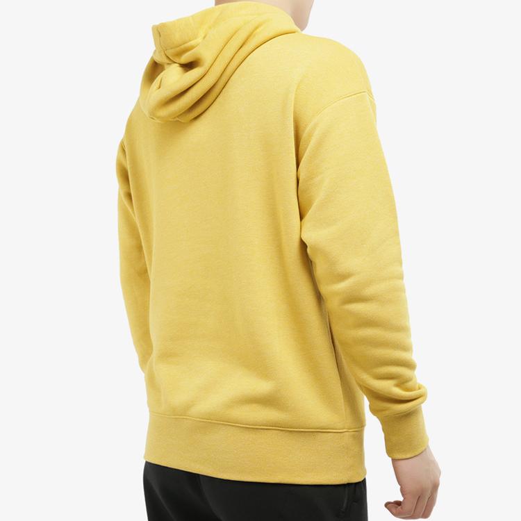 Nike Men's Sportswear Club Fleece Pullover Hoodie Yellow CN8753-711