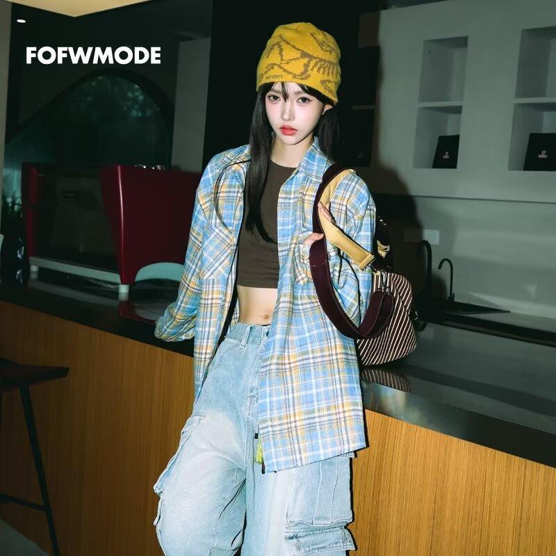 

Рубашка с длинным рукавом для мальчиков, новая весенняя рубашка в американском стиле со свободными лацканами, винтажная модная повседневная легко сочетающаяся куртка 2XL жёлтый