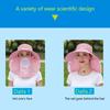 1Pc Sun Hat Female Summer Hat Cover Face Breathable Sun Hat All-Match Summer Hat With Big Rim Anti-Ultraviolet Sunhat