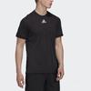 Adidas Slim Fit Tennis Polo Shirt Men Tops Black H50265