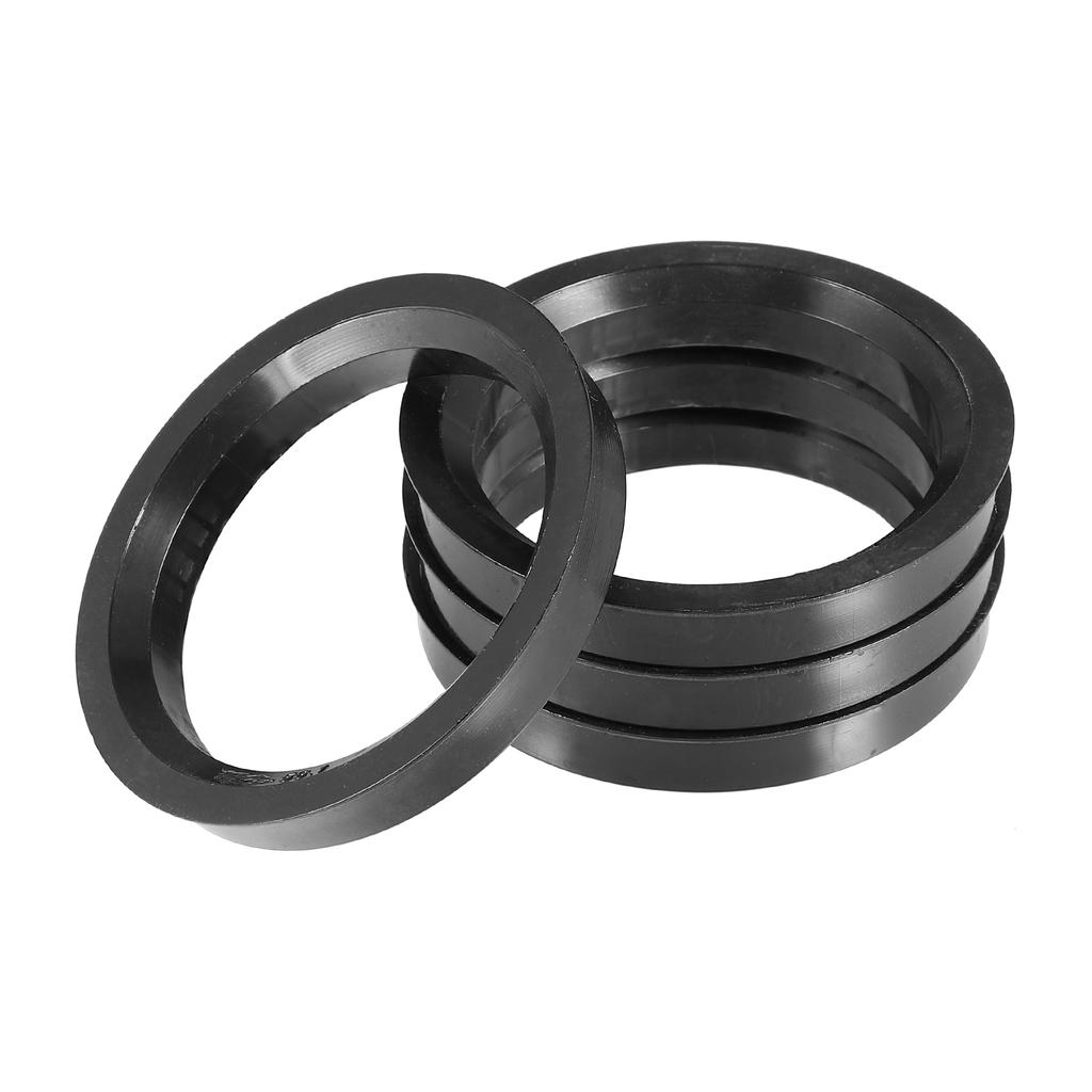 X Autohaux 4pcs Plastic Car Wheel Hub Centric Rings Wheel Bore Center 70.1-54.1 70.1-56.1 70.1-56.6 70.1-66.1 70.1-66.6 Valve Stems 1