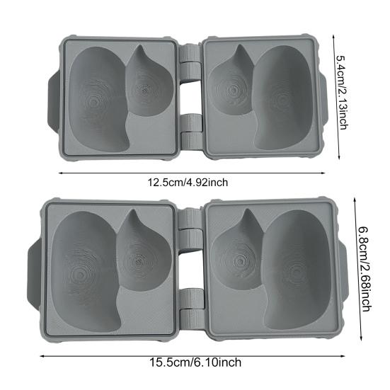 Yousheng Enten-Schneeballformer Tragbares Entenform Schnell Schneeball-Herstellungswerkzeug Outdoor Winter Schneeballschlacht-Spiel Kinder Schneeballform