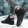 New Snow Boots Winter Non-slip Water-resistant Plus Velvet Warm Cotton Shoes Thick-soled Barefoot Five-finger Shoes Men Women