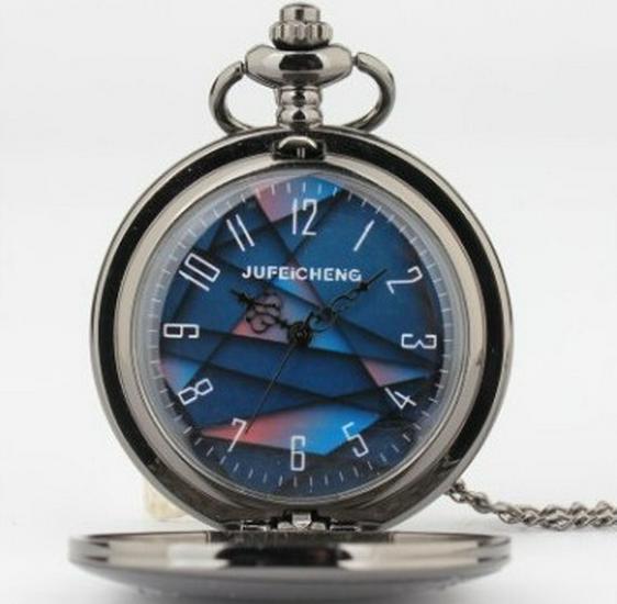 Engraved Retro Quartz Pocket Watch for Son, Husband, Grandpa