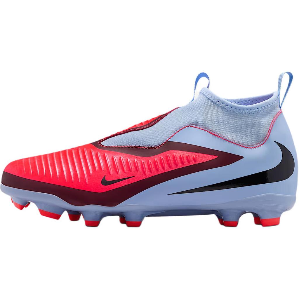 Nike Phantom 6 High Academy GS MG Royal Tint Black Kids Cleats Blue Bright-Crimson HQ2042-400