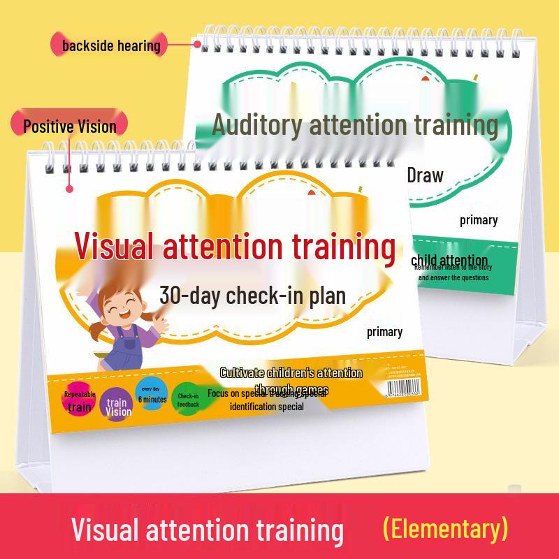 Children s Cognitive Development Calendar: Visual & Auditory Attention and Logical Thinking Training Cards