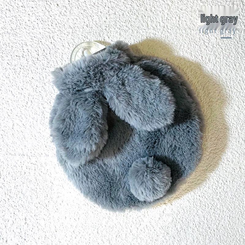 Changbaosen Rabbit Tail Hot Water Bottle (2-Pack)