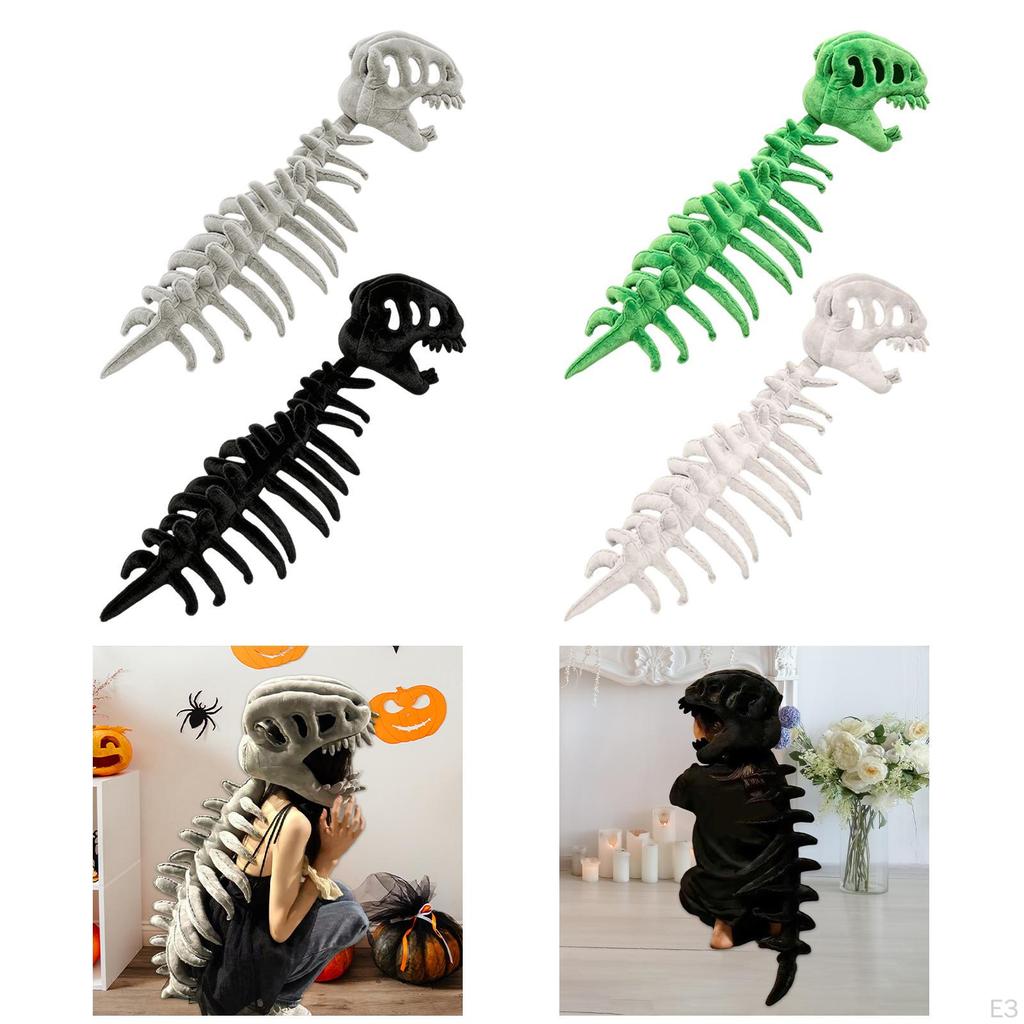 3D Dinosaur Skeleton Costume for Halloween, Fancy Dress