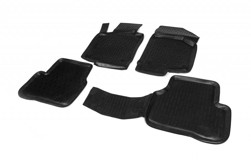 

Гумові килимки (4 шт, Niken 3D) для Volkswagen Passat B6 2006-2012 рр.
