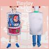 Robot Halloween Cosplay Costume Unisex Polyester Creative Design For Adults Kids Party
