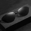 Vintage Classic Driving Ultralight Fashion Upgrade Cool Glasses Polarized Sunglasses Rimless Design Sunglasses for Men Neo Style