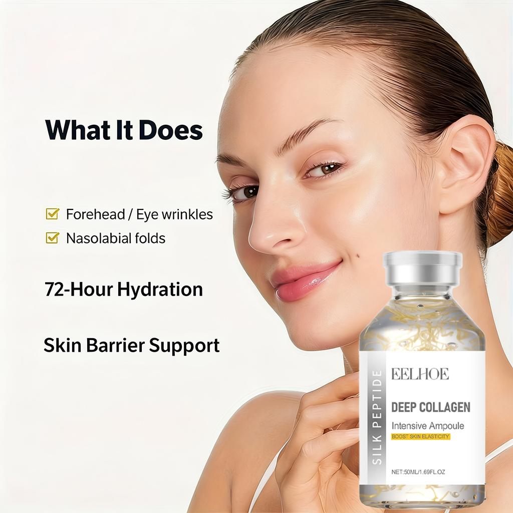 Peptide Lifting & Firming Ampoule Essence Contains Hyaluronic Acid-Anti-Aging, Brightening, Intense Moisturizer, Wrinkle Repair Skincare Essence
