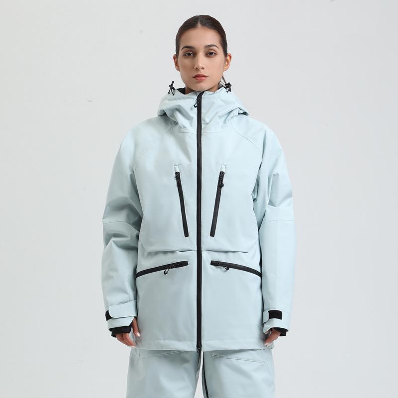 Men's and Women's Winter Ski Suit: Warm, Breathable, Waterproof, and Windproof for Outdoor Snowboarding and Sports.