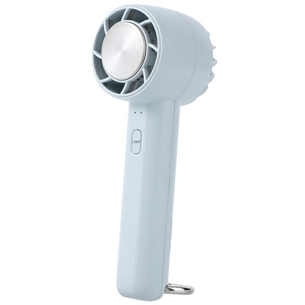 

L05 3 Speeds Mini Handheld Fan Portable USB Rechargeable Cold Compress Desktop Fan for Outdoor Blue