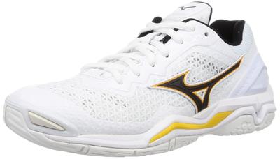 Handball Shoes Wave Stealth V Cm 2E Black/Yellow 27.5