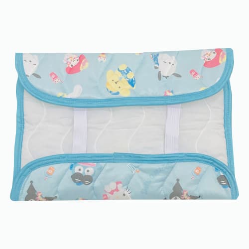 MORIPiLO Sanrio Cooling Pillow Cover with Cinnamoroll and Hangyodon (Cooling, Washable Cooling Pillow Pad for Summer) 43x63cm, Suitable for Parents an