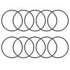 Nitrile Rubber O-Ring Sealing Gasket 60mm OD 56mm ID 2mm Width Metric Pack of 10