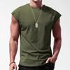 Summer Men's Mesh Gym Vest Quick Dry Loose Fitness Exercise Wide Shoulder Sports Sleeveless Shirt Bodybuilding Tank Top