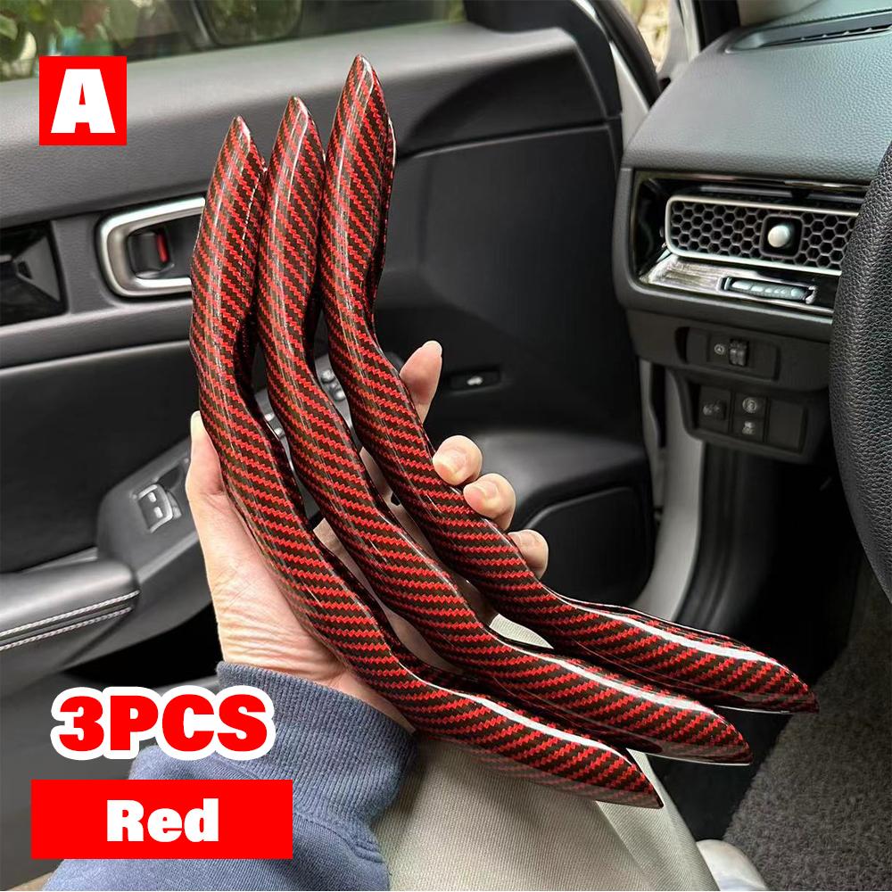 38CM Universal Car Steering Wheel Cover Breathable Anti Slip Carbon Steering Covers Suitable Steering Wheel Interior Accessories