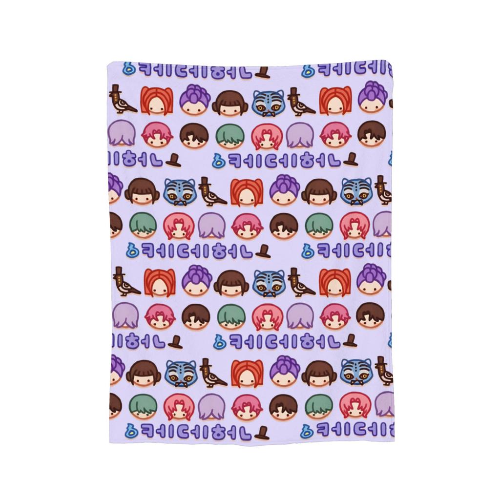 Jinu K-Kpop D-Demon H-Hunters Blanket Cover  Flannel Throw Blankets Summer Air Conditioning Portable Soft Warm Bedsprea,