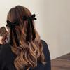 Retro Velvet Bow Hair Clip: Fashionable, Versatile Accessory for Any Hairstyle