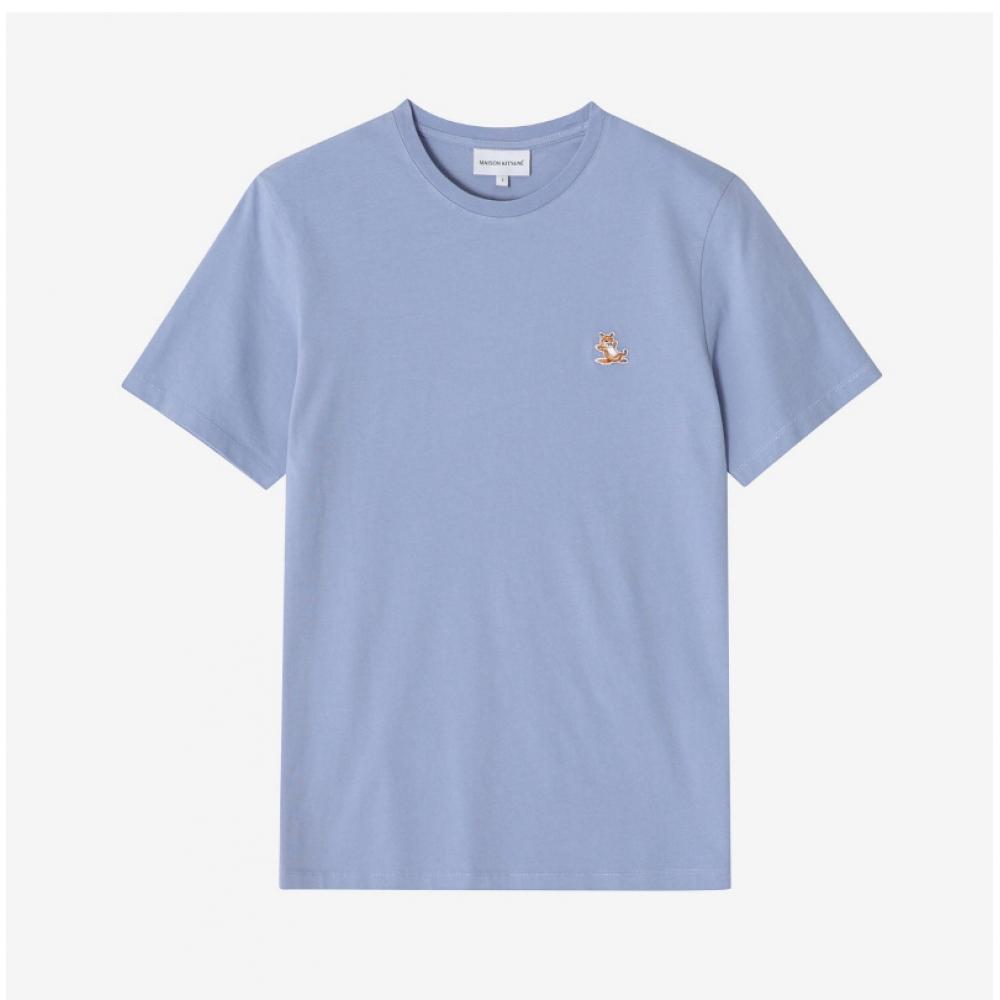 MaiSon KitSune Lm00110kj0008 P419 Chillax Fox Patch Men S Short Sleeve Tee