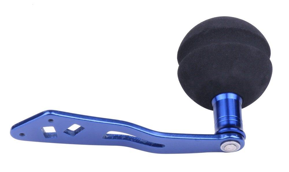 Elizabeth Single Power Handle for EVA Right Fishing Gear Abu/Daiwa 62/72mm Reels, Nut,