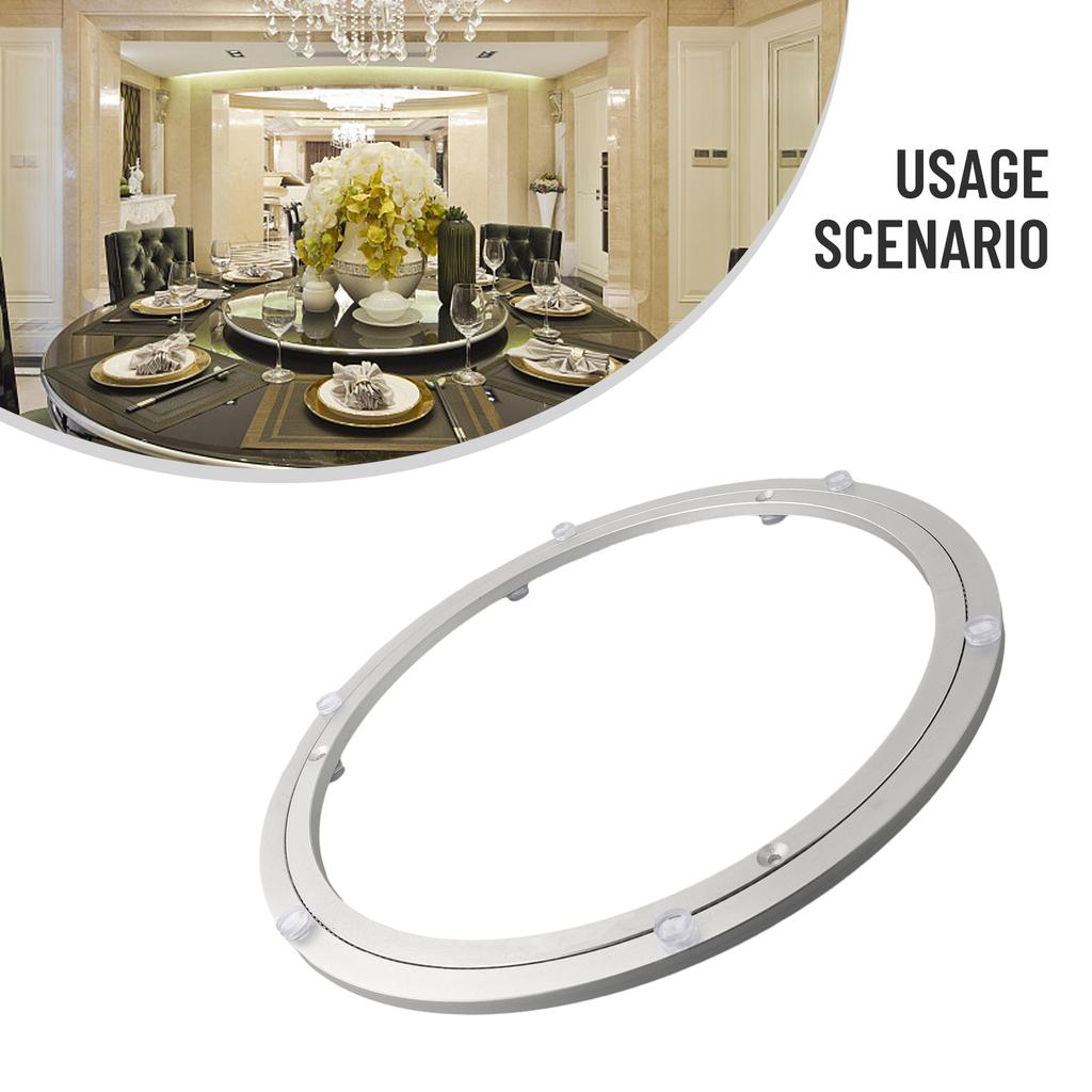 Heavy Aluminium Rotating Bearing 5/8/10/12/14/16Inches Design Lazy Susan Aluminum Ball Bearing Turntable Bearings Swivel Plate
