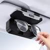 Glasses Holder for Car Anti-Drop Auto Eyeglasses Organizer Vehicle Sunglasses Holders Case for Truck Sedan Van Automotive Road