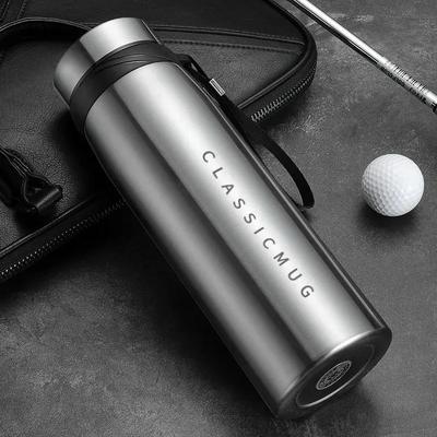 1500ml/1100ml/650ml Přenosná dvojitá nerezová vakuová láhev Káva Čaj Termoska Sportovní Cestovní Hrneček Velká Kapacita Termohrnek