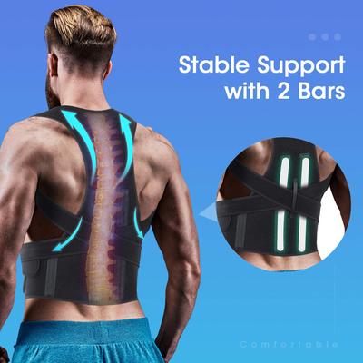 Unisex verstelbare rugbrace Houdingcorrector Ondersteuning Schouderriem Body Wellness Houdingcorrector Rechte schouders Braceband Correct