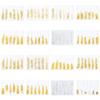 Nail Art Rivet Glossy Eye-catching Metal Nail Art Rivets Manicure Decoration for Party