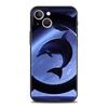 Ocean Animal Dolphin Phone Case for iPhone 16 15 14 13 12 Pro Max 11 Pro Max 7 8 Plus XS XR Shockproof Silicone Soft Shell Bags