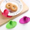 2/4/6/10pcs Random Color Silicone Insulated Finger Covers Insulated Gloves Nonslip Microwave Oven Hand Protector Kitchen Tools