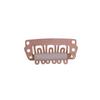 U Shape Metal With Rubber Hair Snap Clips Hair Extension Clips Weave Toupee Clips Wig Clips