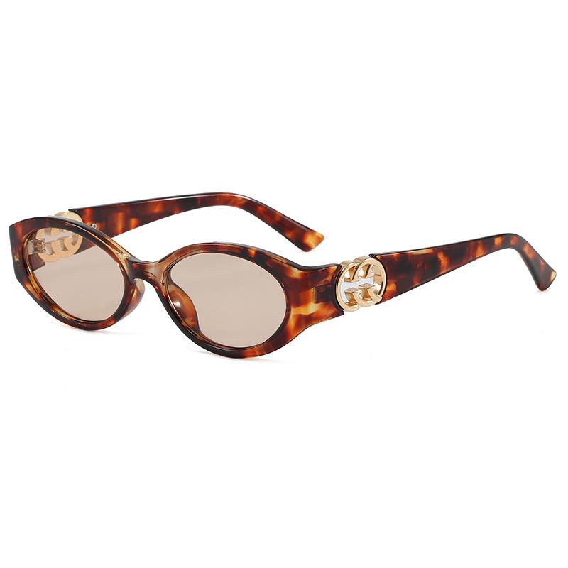 

1PCS Cat-Eye Sunglasses Small Frame Unisex Daily Natural Photography Sun Protection Outdoor Casual Glasses
