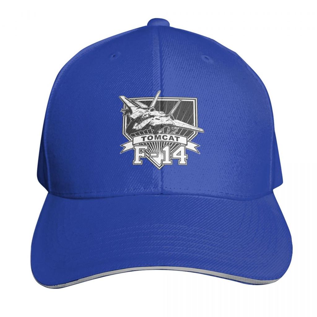 F Tomcat Baseball Cap Sun Cap Big Size Hat Icon Golf Cap Womens Hats Unisexs