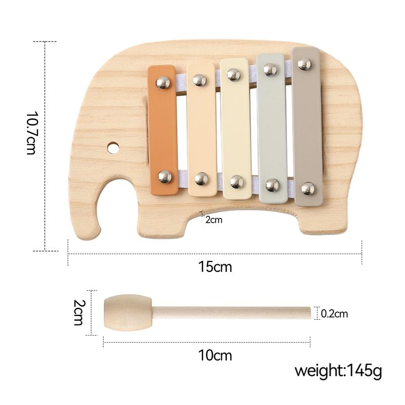 Percussion Musical Instrument Montessori Music Toys Piano Xylophone Kids Early Education Wooden Musical Instruments Baby Toys