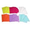 3pcs/set Colorful Plastic Scraper – Multifunctional Wavy and Serrated Spatula, DIY Cake Cream Smoother Blade
