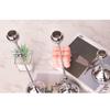 Wrought Iron Electroplated Candlestick: Luxurious Decor for Hotels, Weddings, or Dining Tables