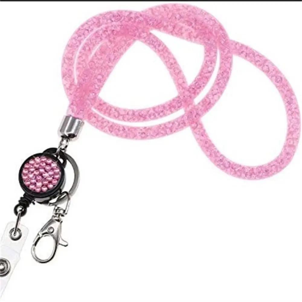 3 In 1 Portable Women Multi Color For Keys Id Card Retractable Lanyard Lanyard Keyring Phone Strap Key Strap Badge Holder