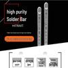 Hochreine Zinnstange zum Verzinnen von Elektrikerdrähten und für Heimschweißarbeiten - Bleifrei, niedriger Schmelzpunkt